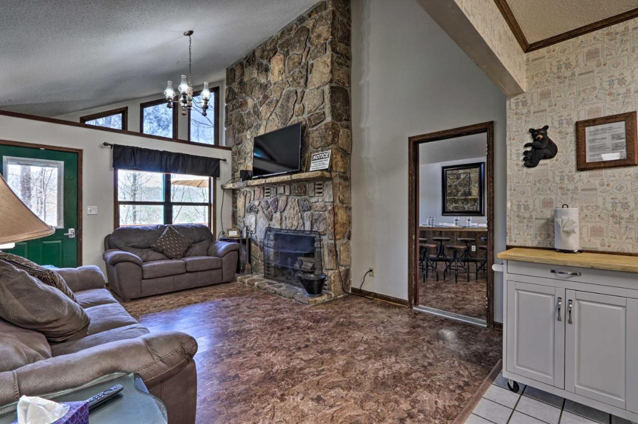 Smoky Mountain Cabin 4 Acres, 3 Mi To 蓋特林堡 外观 照片