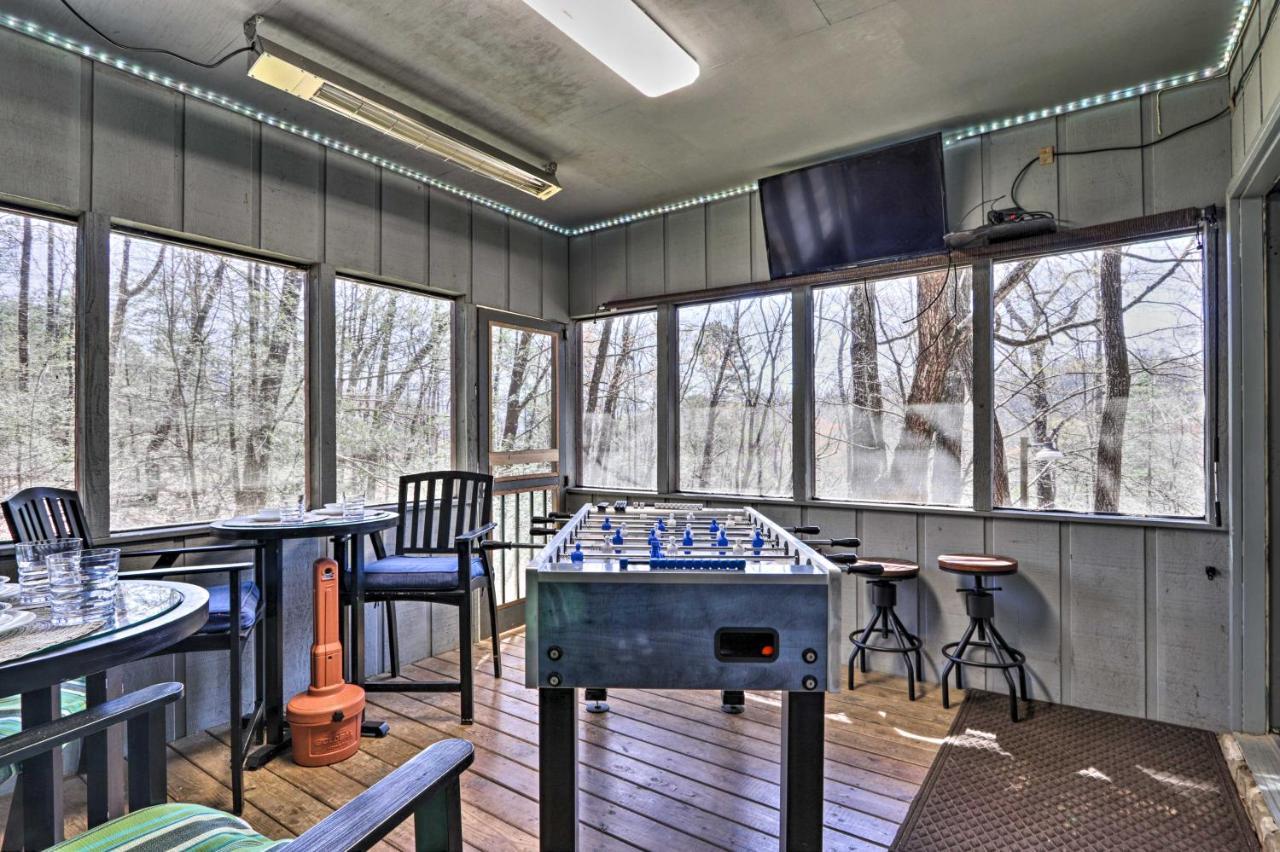 Smoky Mountain Cabin 4 Acres, 3 Mi To 蓋特林堡 外观 照片