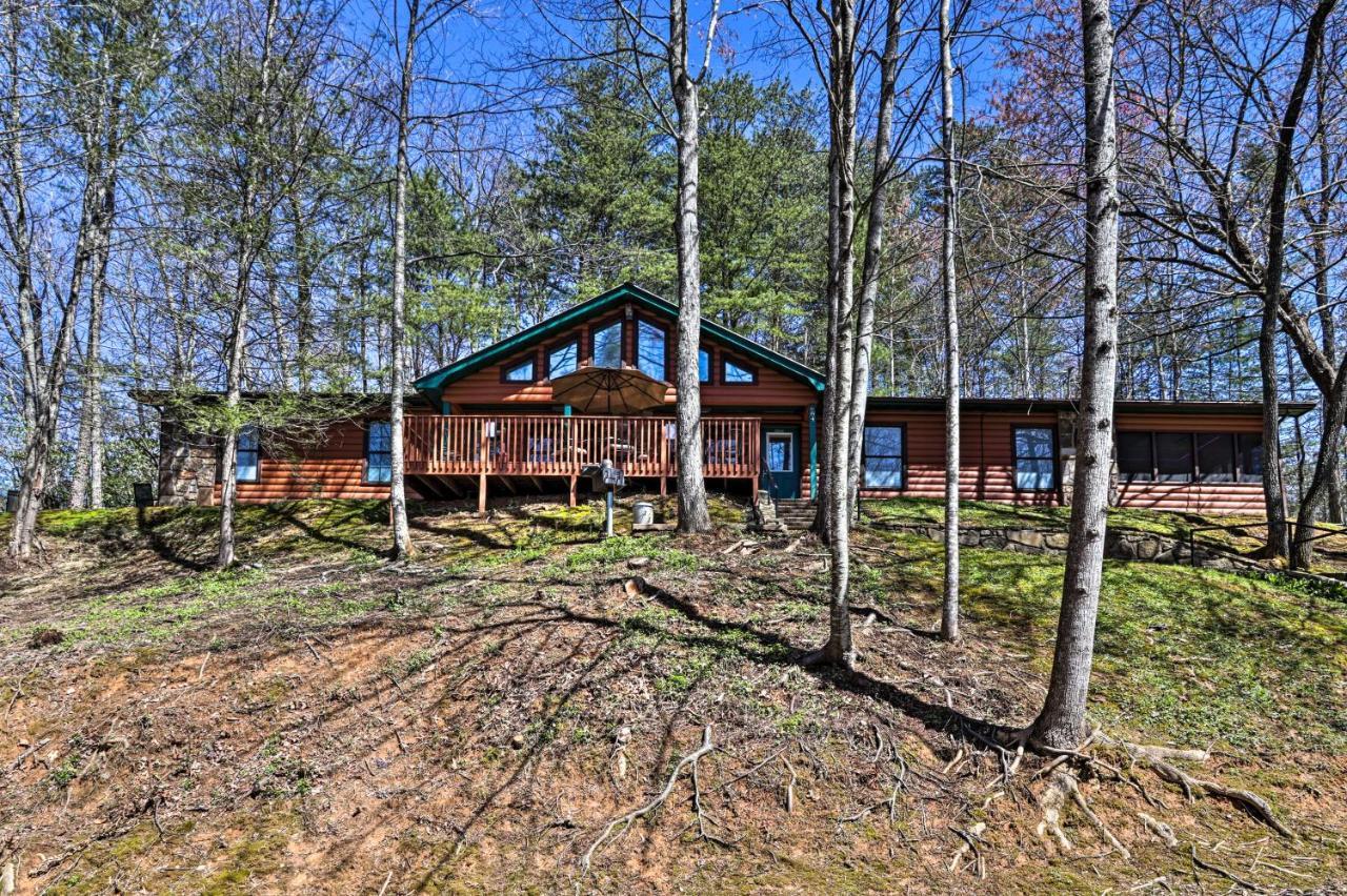 Smoky Mountain Cabin 4 Acres, 3 Mi To 蓋特林堡 外观 照片