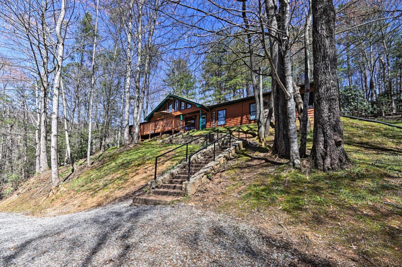 Smoky Mountain Cabin 4 Acres, 3 Mi To 蓋特林堡 外观 照片